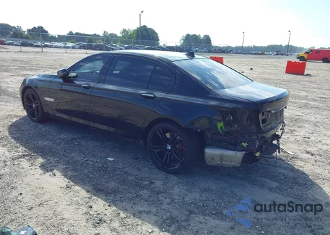 2013 BMW 750Li xDrive from USA, damaged, VIN WBAYF8C54DD141690